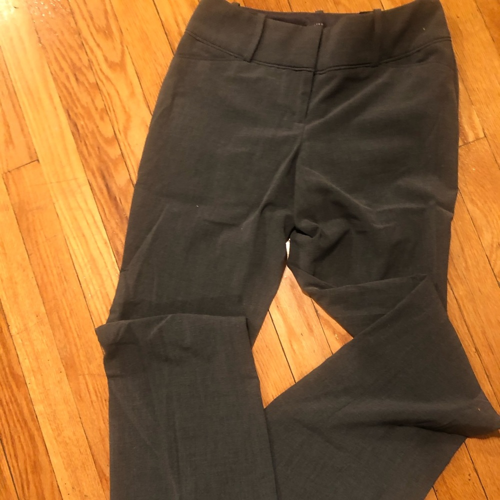Dark gray dress pants